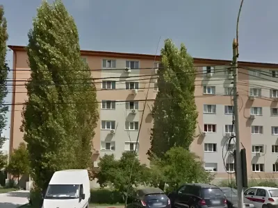 vedere stradală bloc garsonieră închiriere Sector 3 București